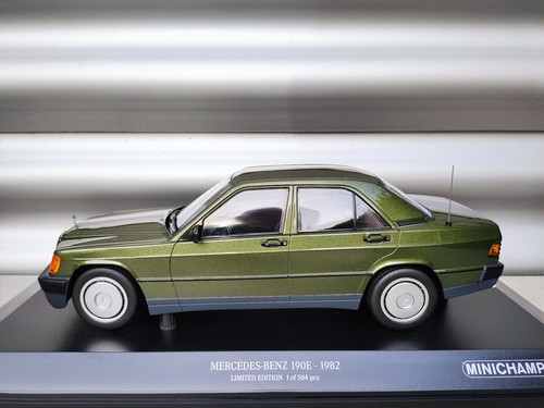 Minichamps mercedes 190e - 1:18,